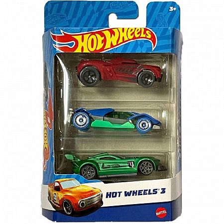 Набор машинок Hot Wheels 3 шт. (K5904 №75)