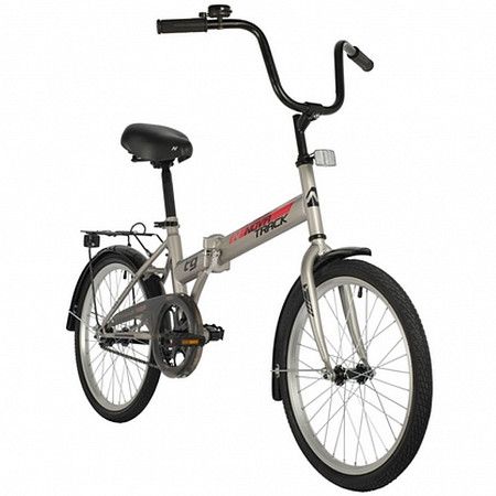 Велосипед NOVATRACK TG-30 20" серый (2020)