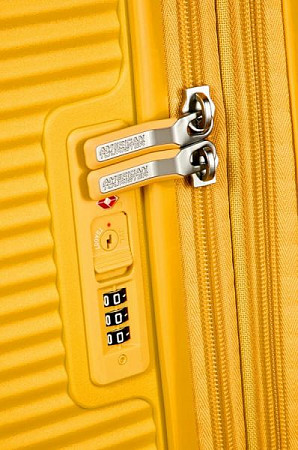 Чемодан American Tourister Soundbox 55 см 32G-06001 Golden Yellow