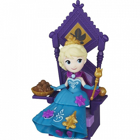 Кукла Disney Princess Эльза на троне (B5188)
