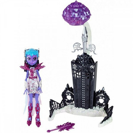 На картинке изображен Игровой набор Monster High станция левитации и кукла Astranova CHW58 Игровой набор Monster High станция левитации и кукла Astranova CHW58