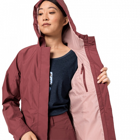 Пальто женское Jack Wolfskin Monterey Coat Women auburn