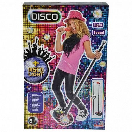 Игрушка Simba Микрофон на стойке с эффектом диско-шара (106834100)