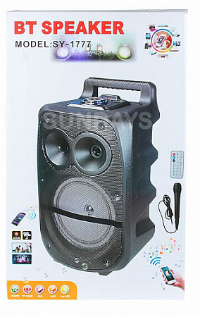 На картинке изображен Колонка Eltronic динамик 8" 65 Ватт SY1777 Колонка Eltronic динамик 8" 65 Ватт SY1777