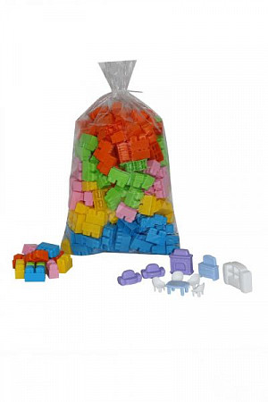 Конструктор Полесье Малютка 230 элементов 49421