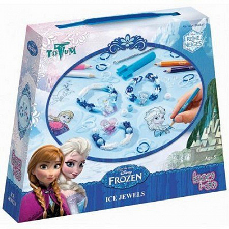 Набор для творчества Totum "Браслеты из резинок Холодное сердце" 680036