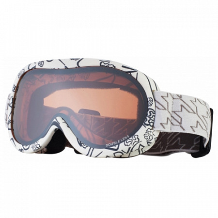 Маска горнолыжная Relax white HTG18C