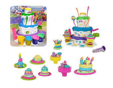 Игровой набор Play-Doh Праздничный торт (A7401)