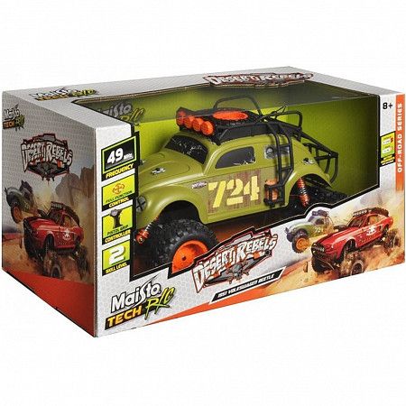 Машинка на радиоуправлении Maisto Volkswagen Beetle Desert Rebel (82075) haki