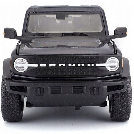 Машинка Maisto 1:18 2021 Ford Bronco Wildtrak (31456) black