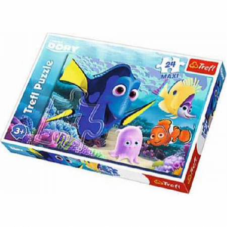 На картинке изображен Пазл В поисках Дори Подводные друзья 14239 Пазл В поисках Дори Подводные друзья 14239