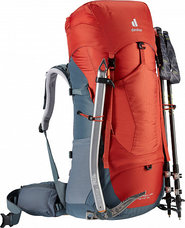 Рюкзак Deuter Aircontact Lite 45+10 SL 3340421-5212 paprika/teal (2021)
