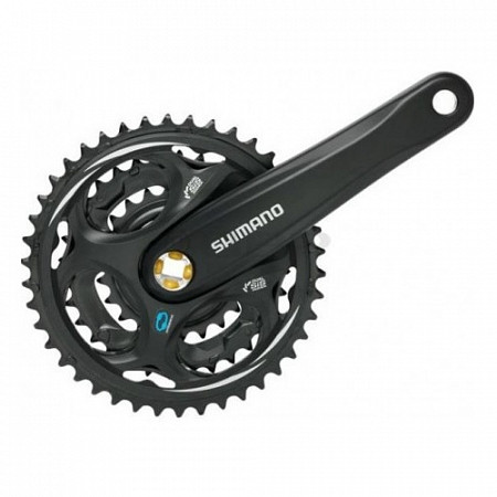 На картинке изображен Система Shimano FC-M311-L 170мм, 48X38X28T, для цепи HG, AFCM311C888XL Система Shimano FC-M311-L 170мм, 48X38X28T, для цепи HG, AFCM311C888XL