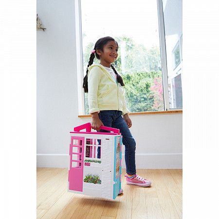 На картинке изображен Игровой набор Barbie Кукольный домик FXG54 Игровой набор Barbie Кукольный домик FXG54