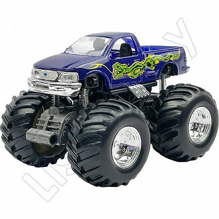 Машинка-монстр Maisto инерционная Ford F-150 Flareside (21144) blue