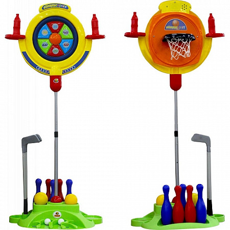 Игровой набор Полесье Мишень 4х1 49704