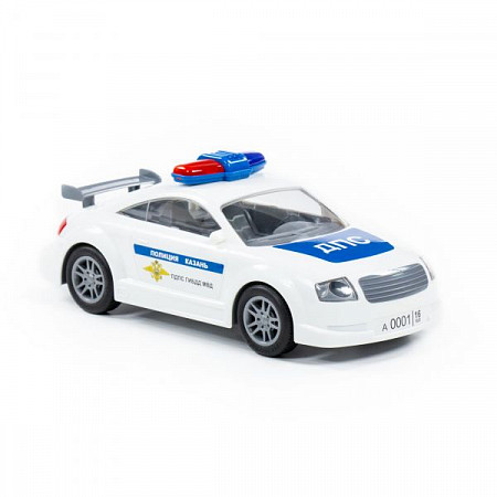 На картинке изображен Автомобиль инерционный Полесье ДПС Казань 52094 Автомобиль инерционный Полесье ДПС Казань 52094