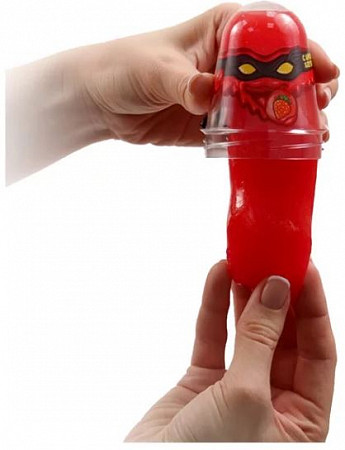 Игрушка пластичная Желейная Slime Ninja с ароматом клубники S130-17