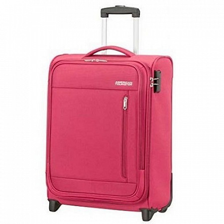 Чемодан малый American Tourister Heat Wave 95G*81 001 pink