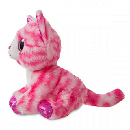 Мягкая игрушка Aurora Розовый котик 18 см 60877