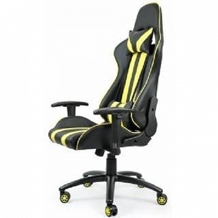 Офисное кресло Calviano Race WrcSA-R-12 yellow/black