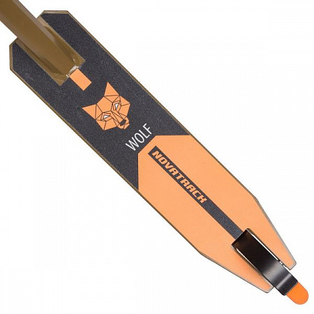 Самокат Novatrack Wolf Brown 120A.WOLF.BR8