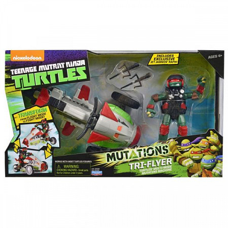 Игрушка Turtles Вездеход-аэроглиссер с фигуркой Рафа серия Mutation 94263