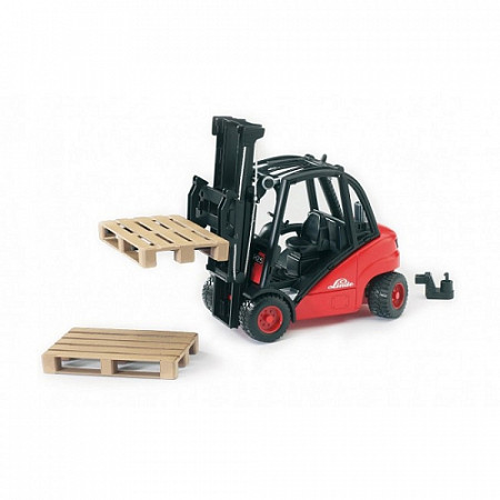 Игрушка Bruder "Погрузчик вилочный Linde H30D с паллетами" 02511