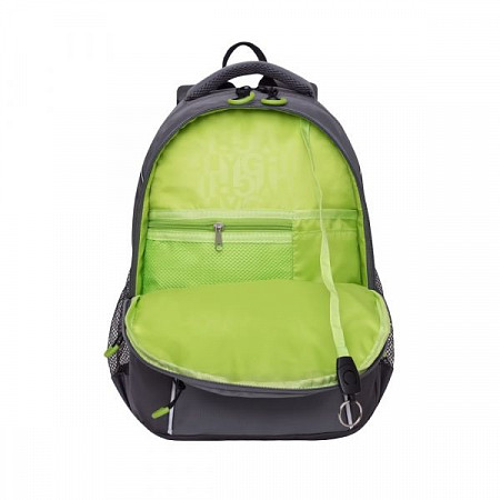 Школьный рюкзак GRIZZLY RB-963-1 grey/dark grey