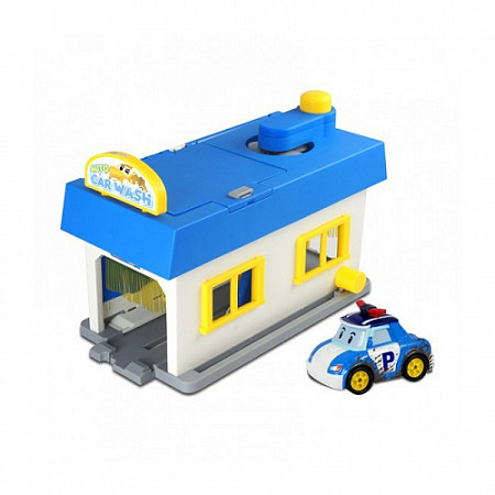 Игрушка Robocar Poli Мойка (металлическая фигурка в комплекте) 53х55 см 83159