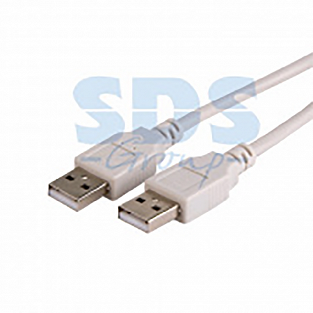 Шнур USB-A штекер - USB-A штекер 1,8 м 18-1144