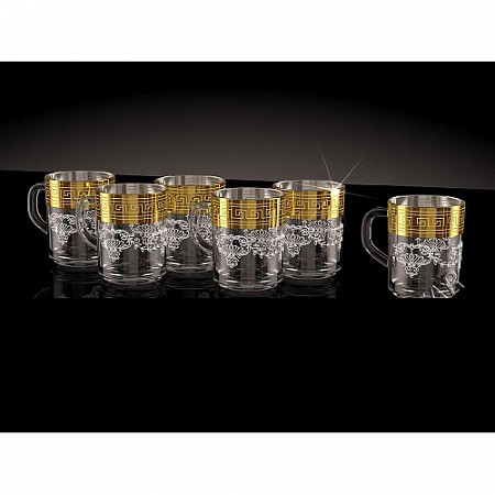 Набор кружек Glasstar Green Tea Барокко К1335-6