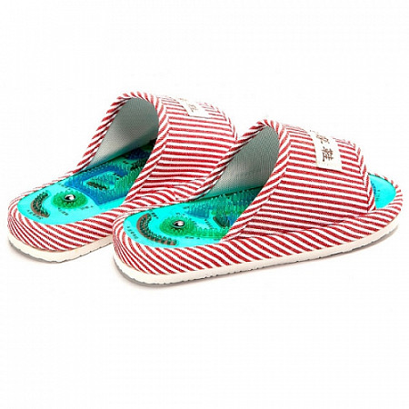 На картинке изображен Тапочки массажные женские Bradex Шиацу KZ 0327 Тапочки массажные женские Bradex Шиацу KZ 0327