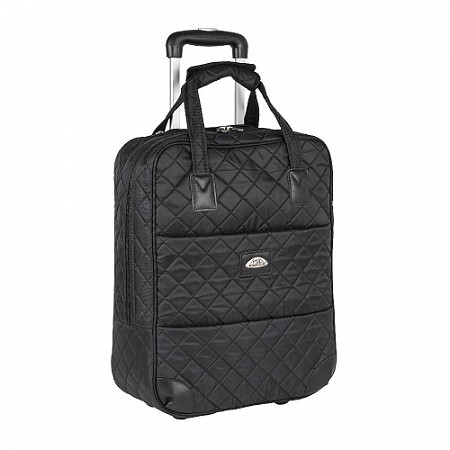 На картинке изображен Дорожная сумка Polar П7095 black Дорожная сумка Polar П7095 black