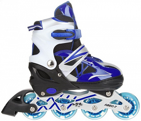Коньки раздвижные Bradex blue/black