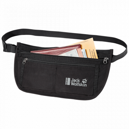 Сумка поясная Jack Wolfskin Document Belt Rfid black 8006951-6000
