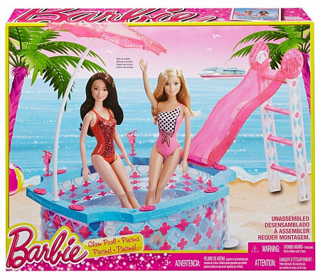 Игровой набор Barbie Бассейн CGG91/BCN23