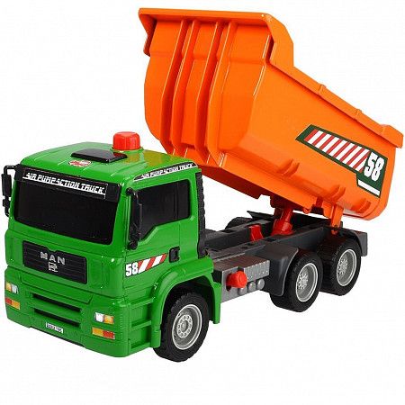 На картинке изображен Игрушка Dickie Toys Самосвал 28 см (203805005) Игрушка Dickie Toys Самосвал 28 см (203805005)