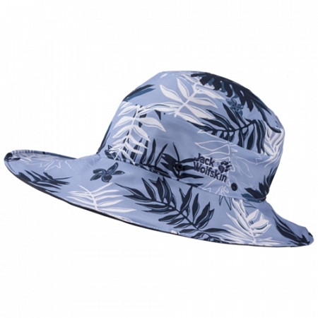 Шляпа женская Jack Wolfskin Victoria Leaf Hat Women shirt blue all over