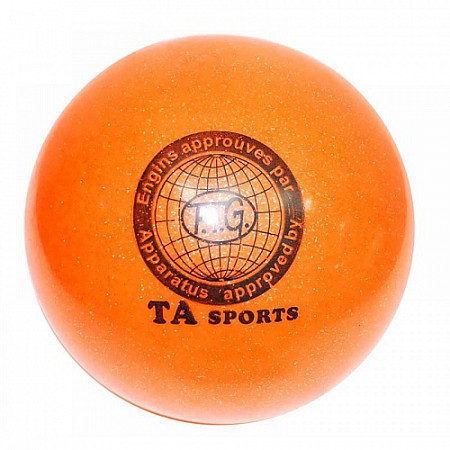 Мяч для художественной гимнастики Zez Sport T12 Orange