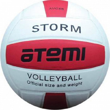Мяч волейбольный Atemi Storm red/white