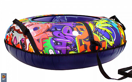 Тюбинг Тяни-Толкай Оксфорд Graffiti автокамера 107см multicolour