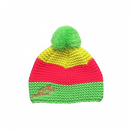 Шапка детская SportCool 44/1 Green/Pink/Yellow