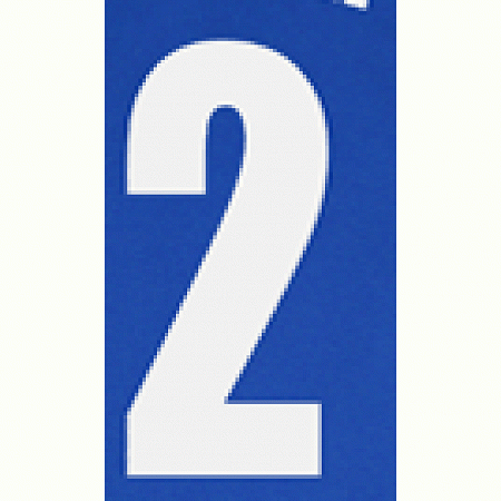 Номер-наклейка для футбольной формы Ayoun 1600-1609