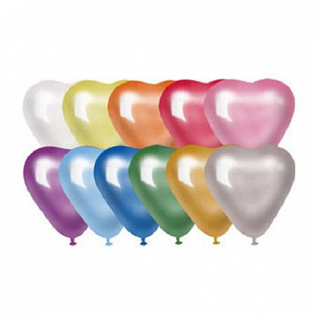 Шар Europa Uno Trade Сердце 5" Металлик 1105-0143