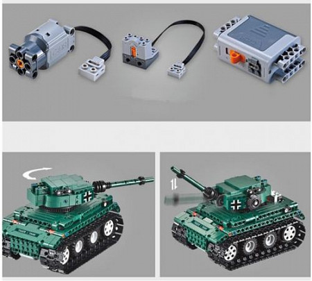 Конструктор на радиоуправлении CaDa Танк C51018W