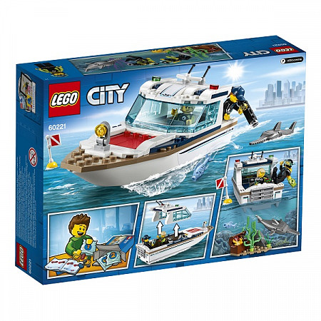 Конструктор LEGO City Яхта для дайвинга 60221