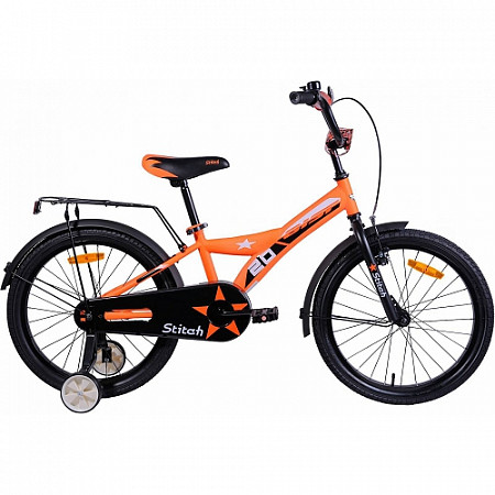 На картинке изображен Велосипед Aist Stitch 20" (2019) Orange Велосипед Aist Stitch 20" (2019) Orange