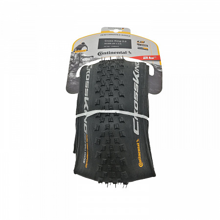 На картинке изображен Велопокрышка Continental Cross King II 2.0 26 x 2.0 (50-559) 150310 black Велопокрышка Continental Cross King II 2.0 26 x 2.0 (50-559) 150310 black