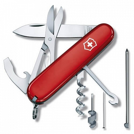 Нож перочинный Victorinox Compact 91мм 16 функций 1.3405 red